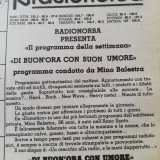 ...conducendo ogni mattina dalle 7.15 alle 8.30 il mio programma di maggior successo: �Di buon�ora con buonumore��